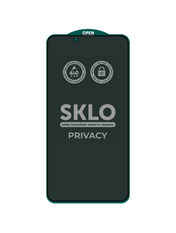 Захисне скло SKLO Privacy для Apple iPhone 13/13 Pro/14/16e антишпигун