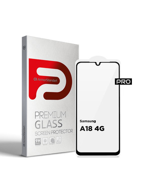 Захисне скло ArmorStandart Pro для Samsung Galaxy A18 4G глянсове (ARM92499) Black