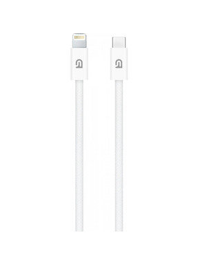 Кабель синхронізації ArmorStandart AMQKJ3ZM Type-C to Lightning 27W 1m White (ARM72697)